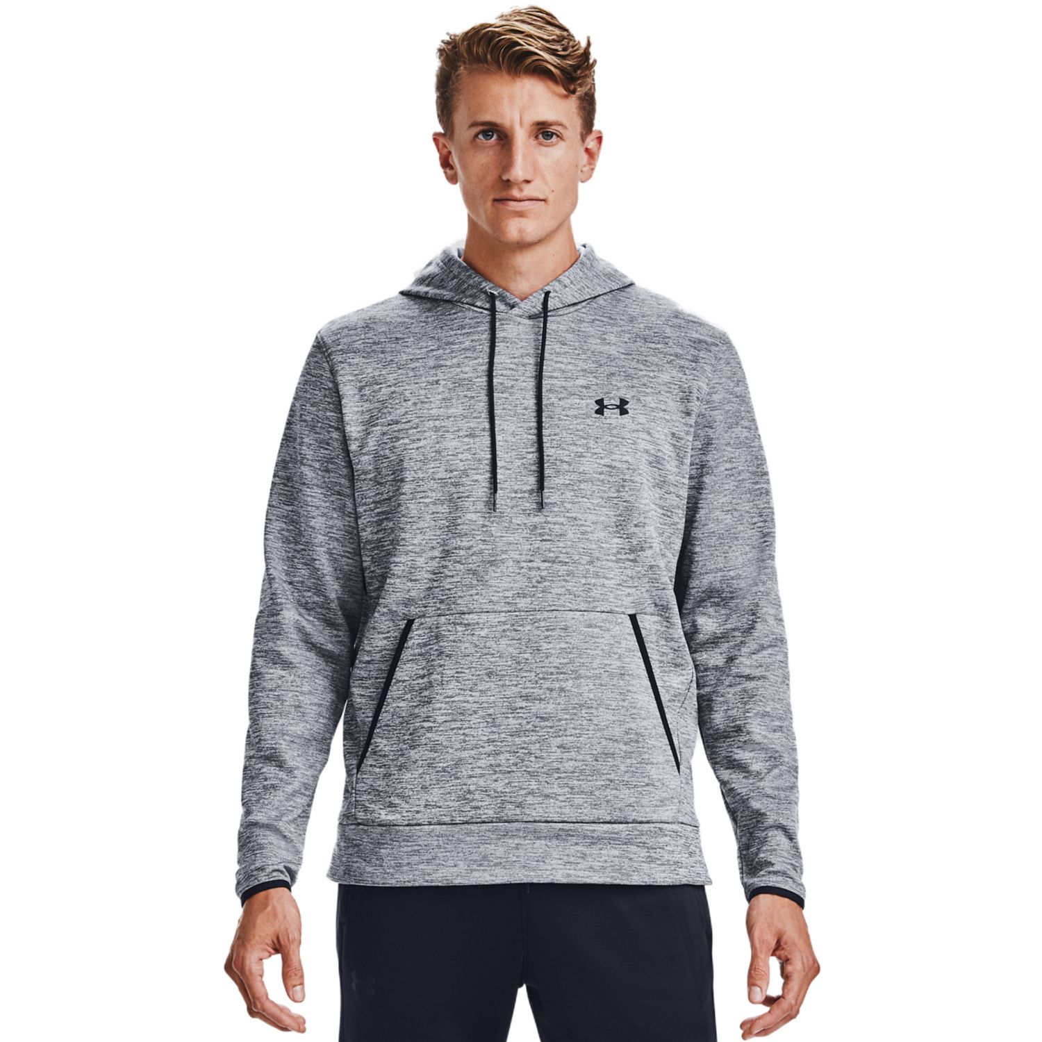 under armour men's armour fleece twist pull over hoodie