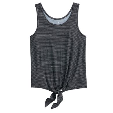 Juniors' SO® Knotted Front Tank Top