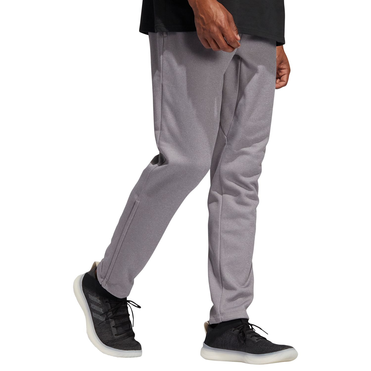 adidas men's post game fleece tapered pants
