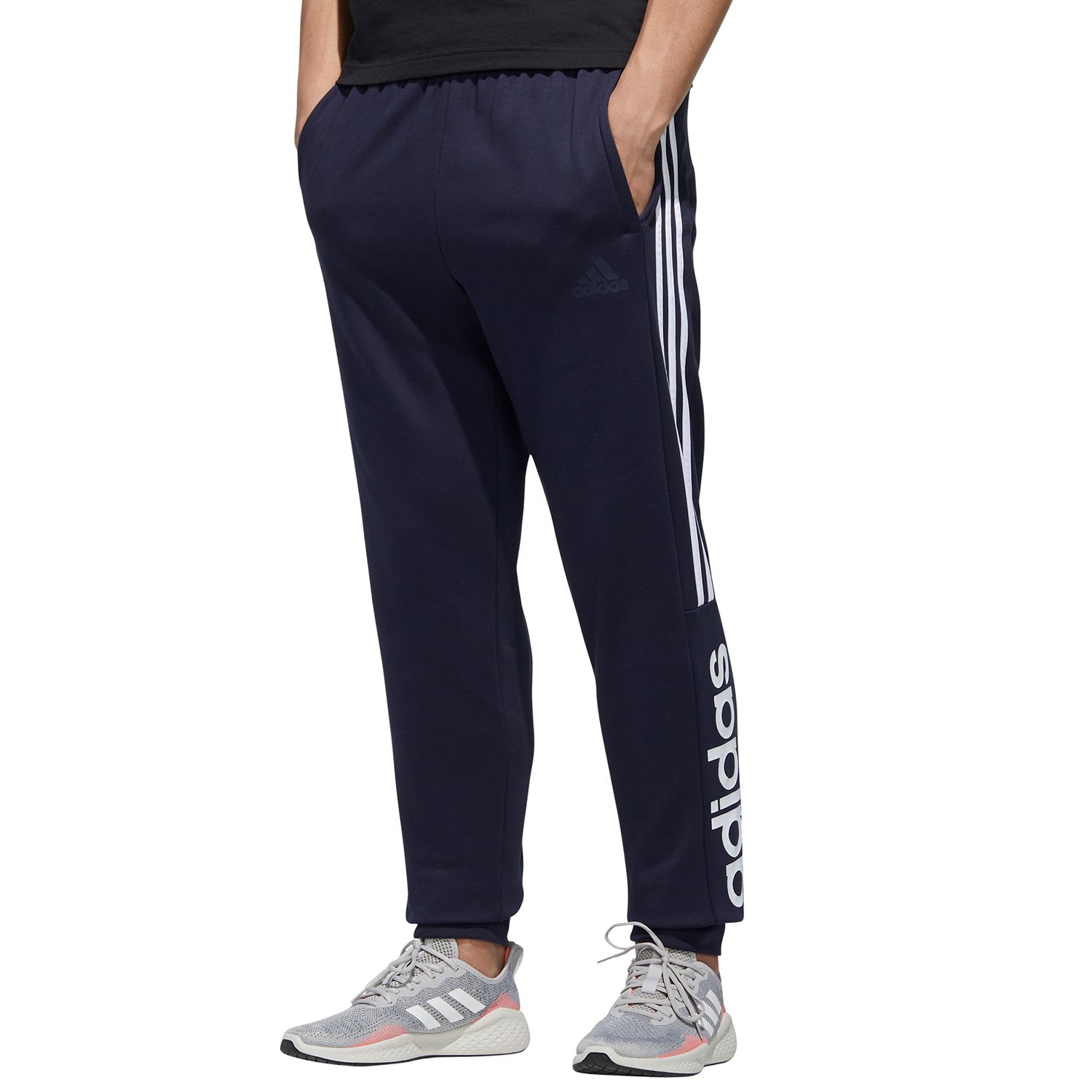 fleece sweatpants adidas