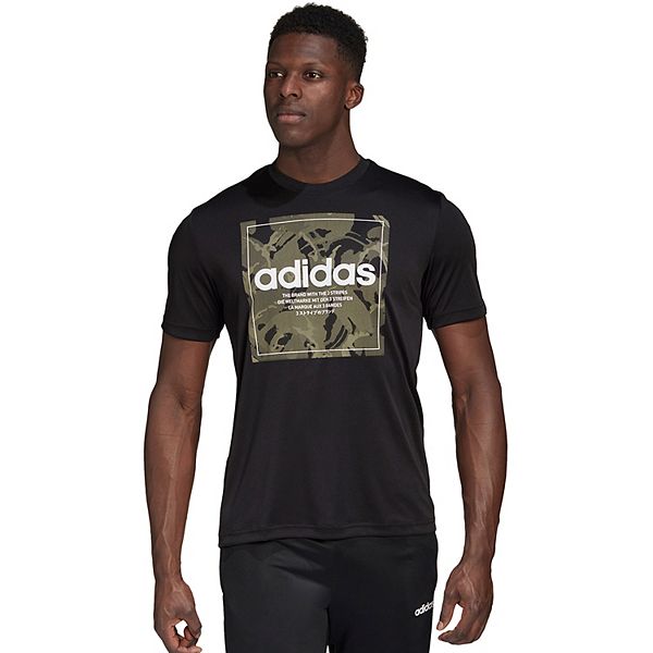 adidas Men's Jacquard Camo T-Shirt - Macy's