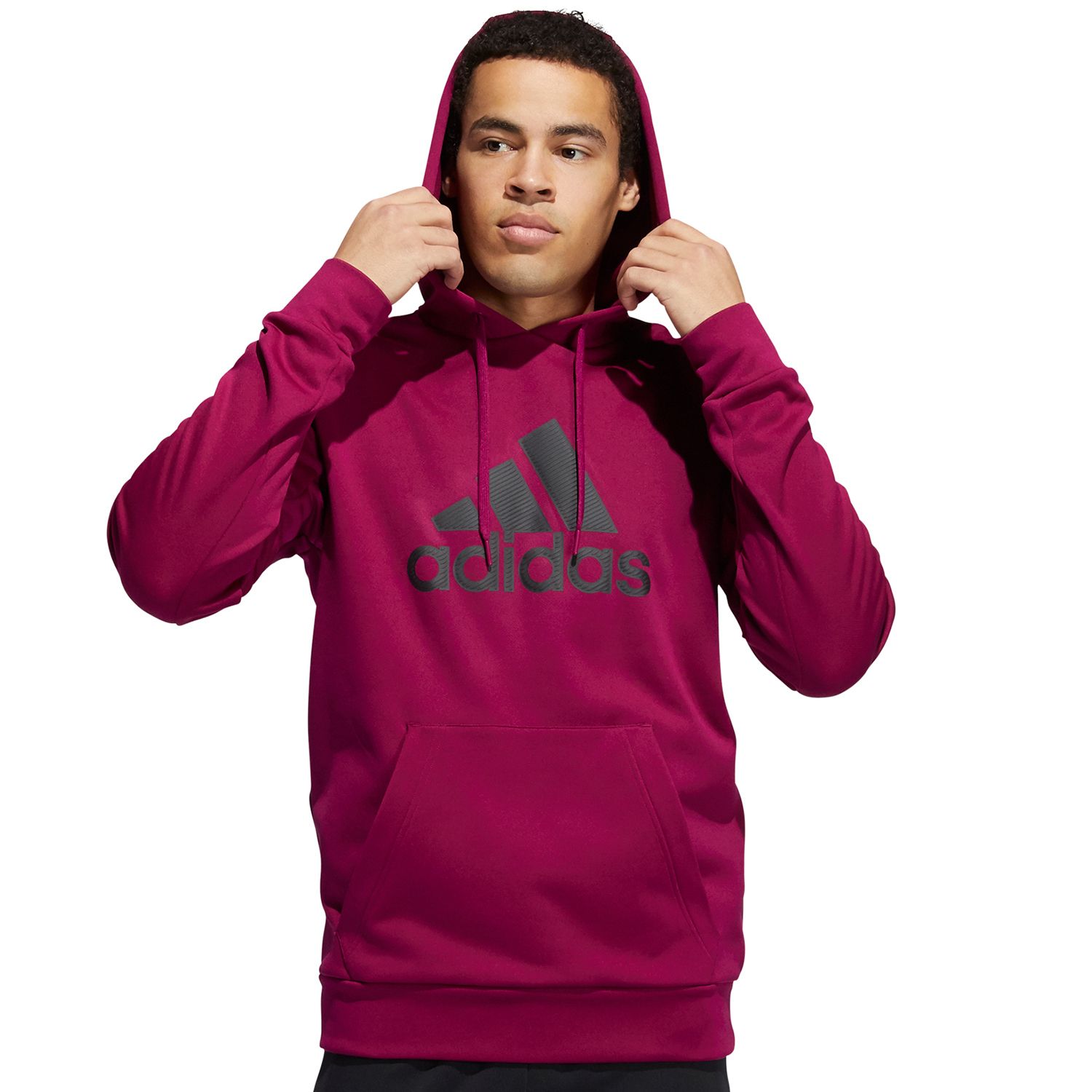 mens pink adidas jumper