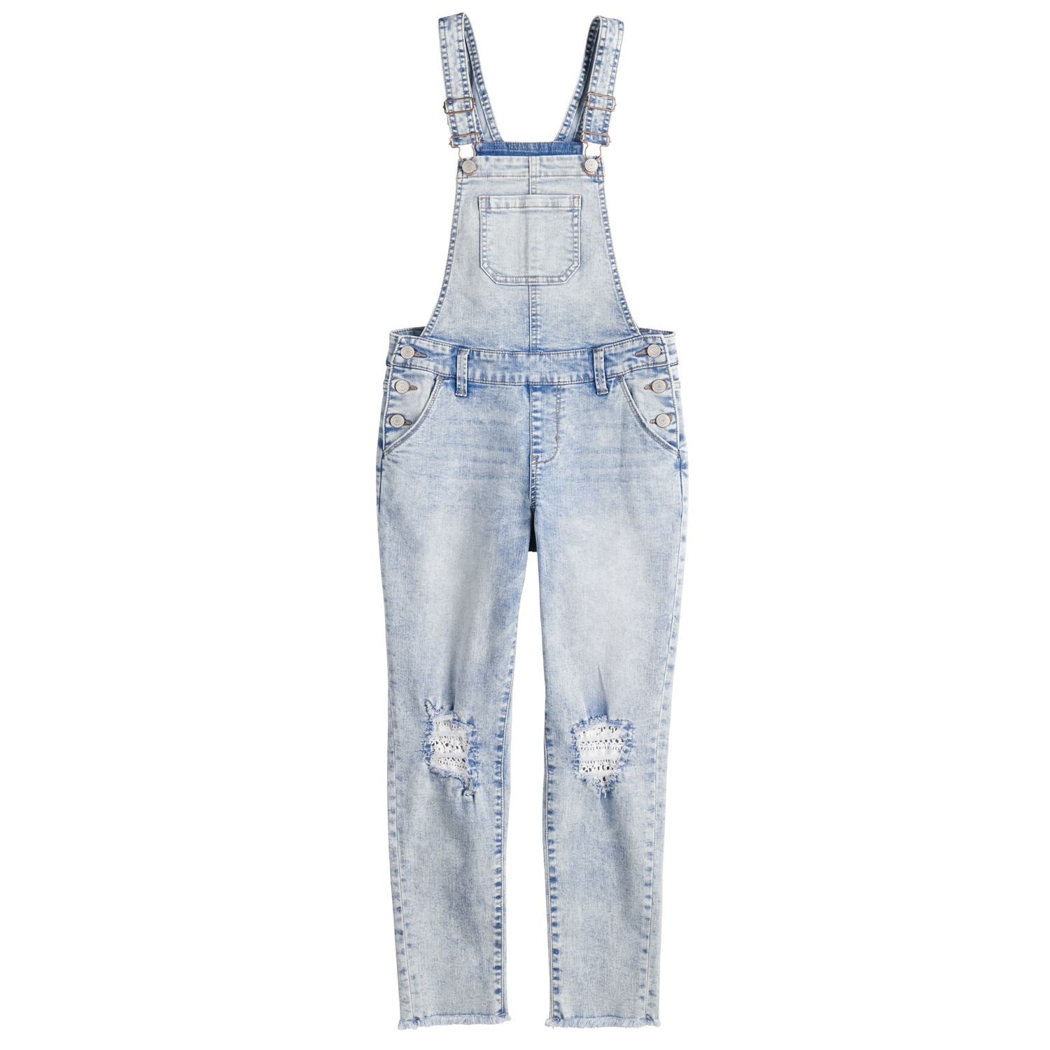 kohls denim overalls