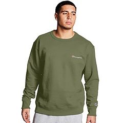 Green champion crew discount neck