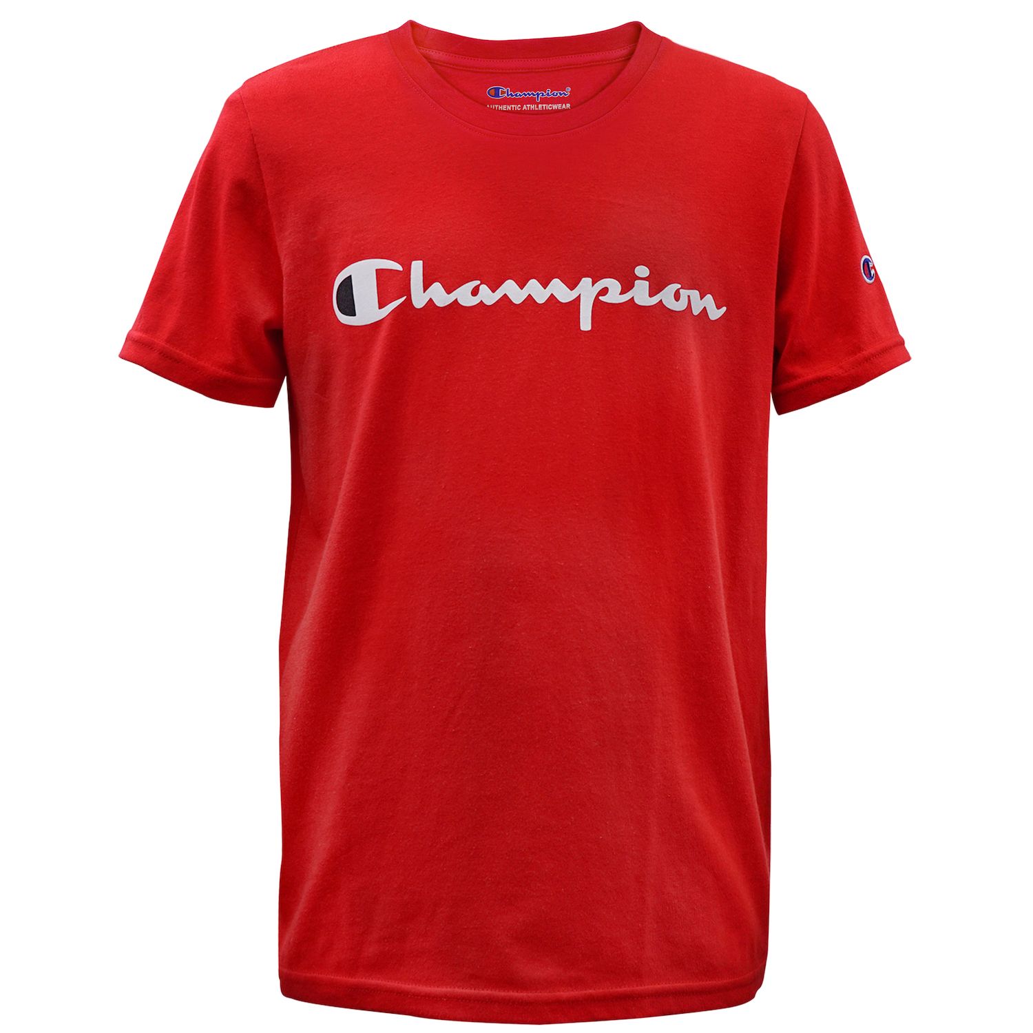 champion tshirt red