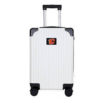 Calgary Flames Premium Hardside Carry-On Spinner Luggage