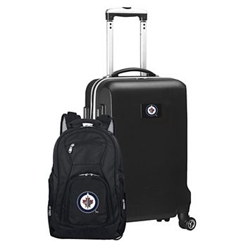 Winnipeg Jets Deluxe Hardside Carry-On Spinner Luggage & Backpack Set