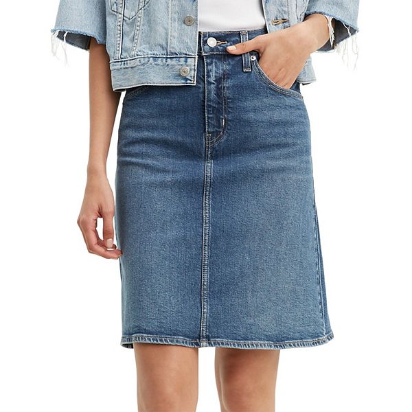 Women's Levi's® Classic A-Line Jean Skirt