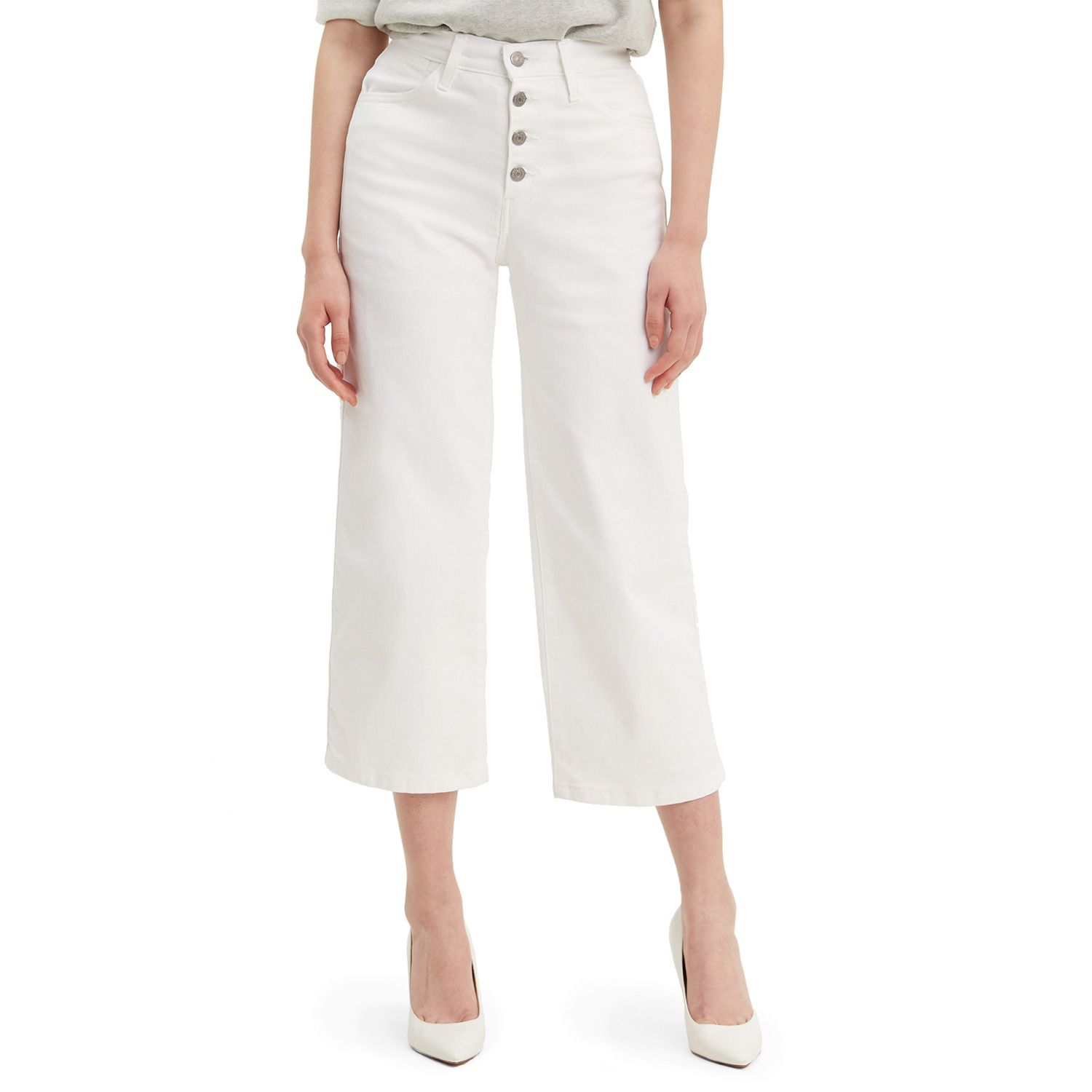 levi's mile high cropped wide leg