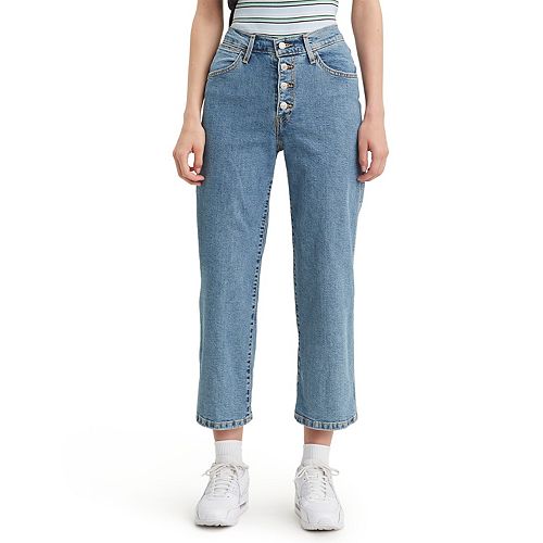 Women's Levi's® Mile High Button-Fly Wide Leg Jeans