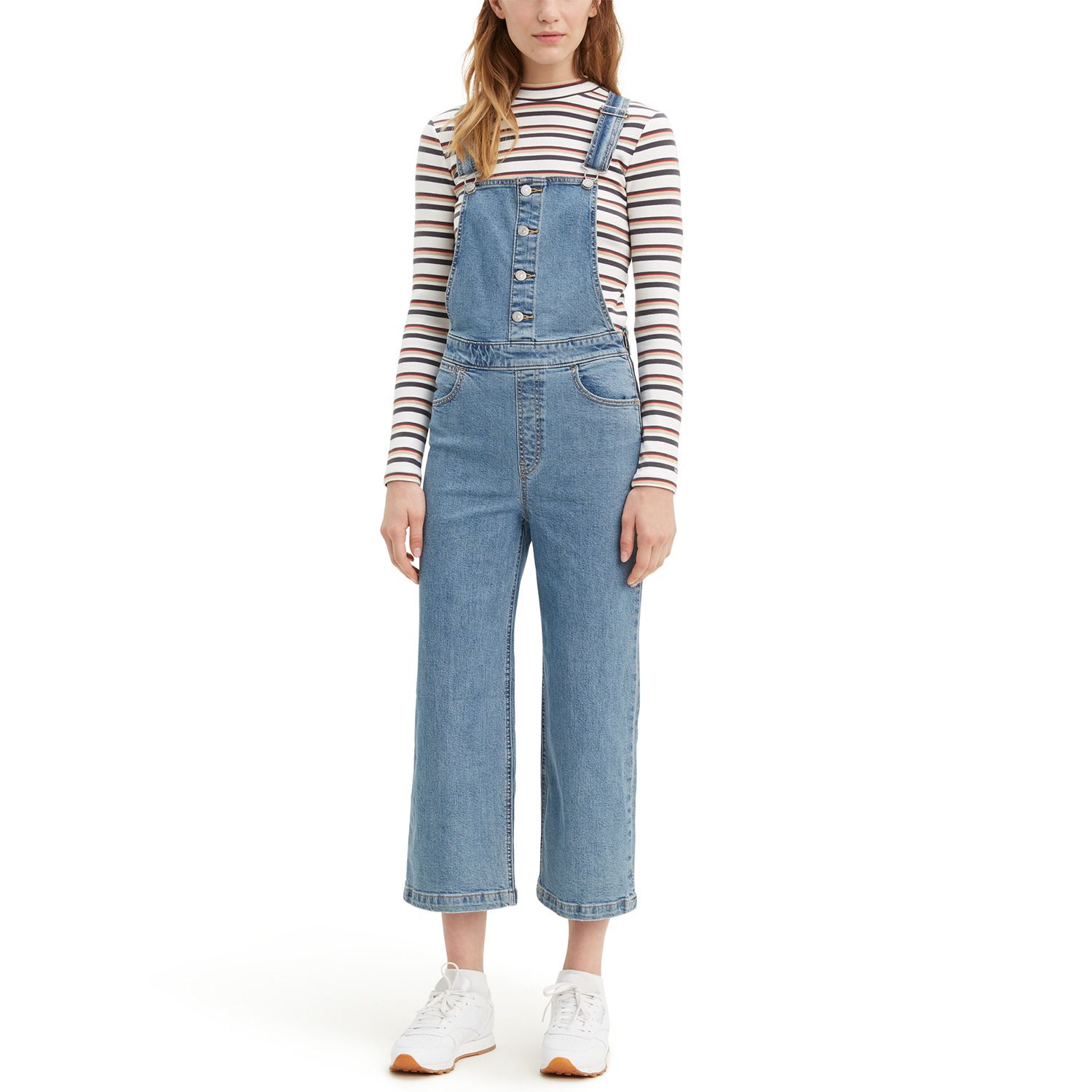 levis denim shortalls