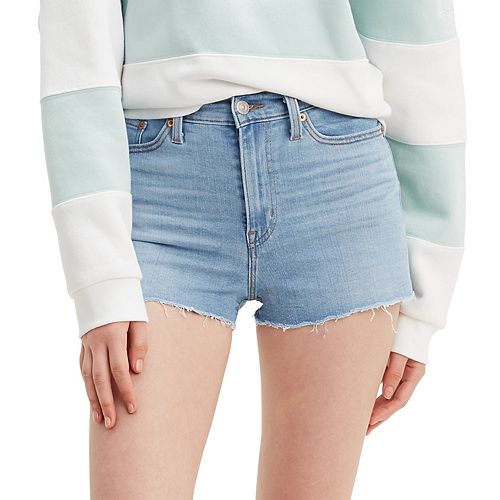 Women's Levi's® HighRise Frayed Jean Shorts