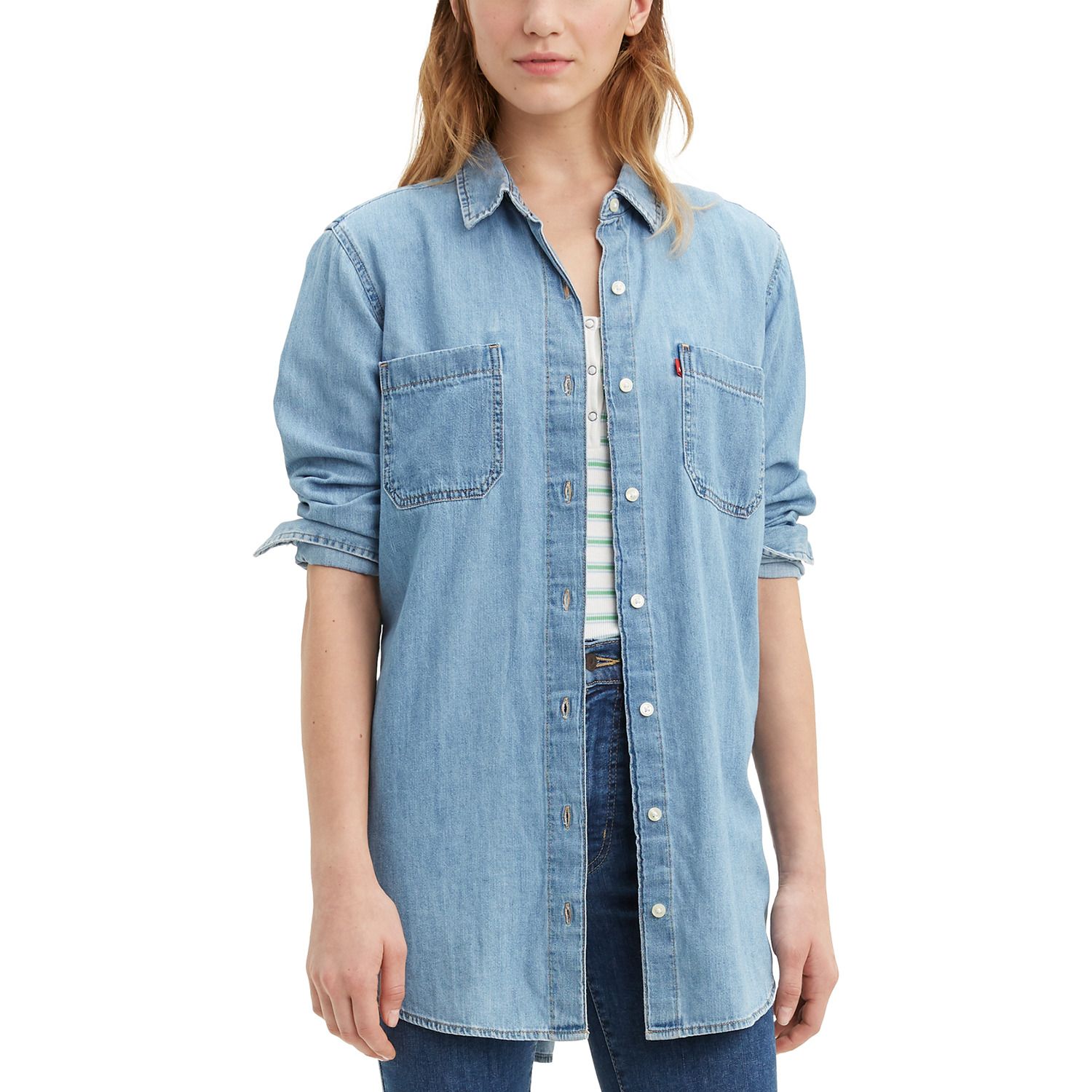 levis denim tunic