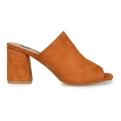 Journee Adelaide Women's Block Heel Sandals