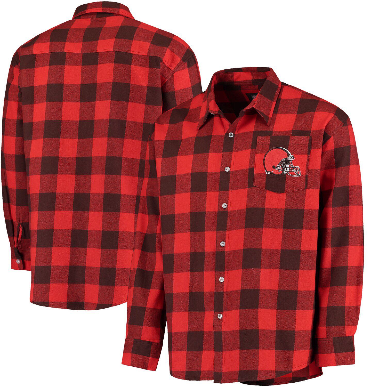 cleveland browns flannel shirt