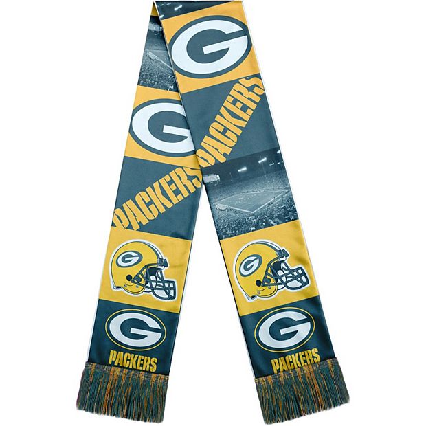 Men's Green Green Bay Packers Bar Scarf