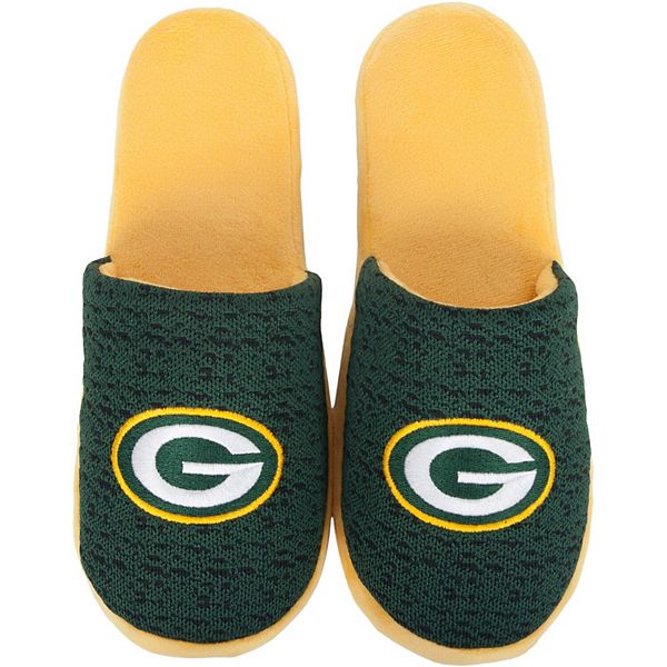 Men's Green Bay Packers Knit Slide Slippers