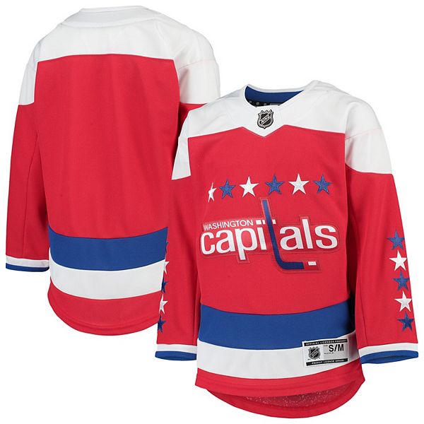 Outerstuff NHL Youth Boys (8-20) Washington Capitals Performance T-Shirt Combo Set