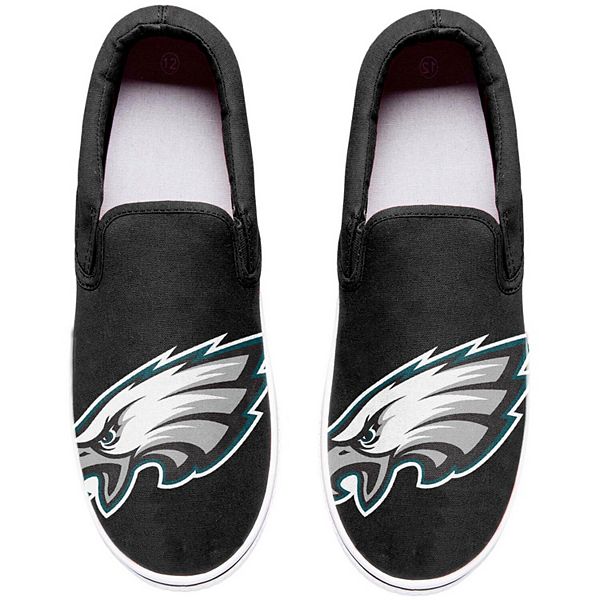 FOCO Women's Philadelphia Eagles Big Logo Slip-On Sneakers - Macy's