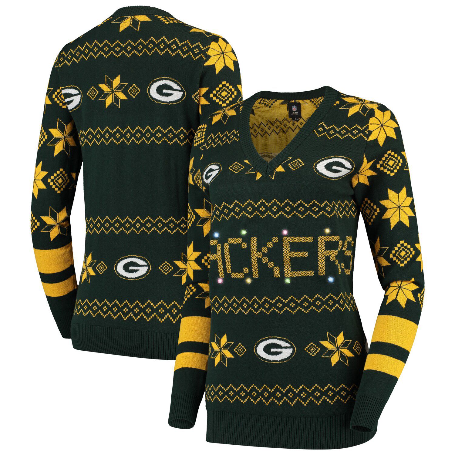 green bay packers women's sweater