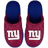 Women's FOCO New York Giants Big Logo Scuff Slippers