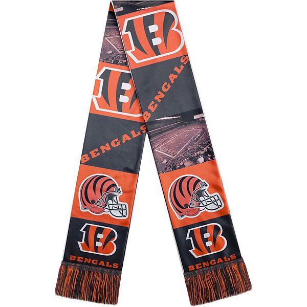 Men's Orange Cincinnati Bengals Bar Scarf