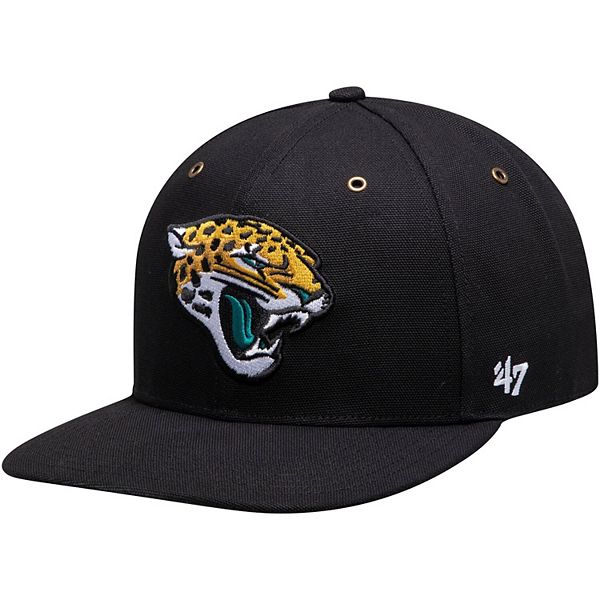 Men's Carhartt x '47 Brown Jacksonville Jaguars Captain Snapback Hat