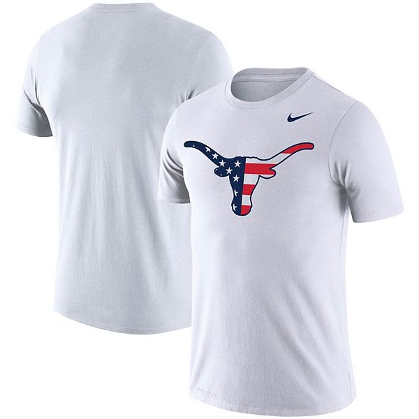 Men's Nike White Texas Longhorns Americana Legend Performance T-Shirt
