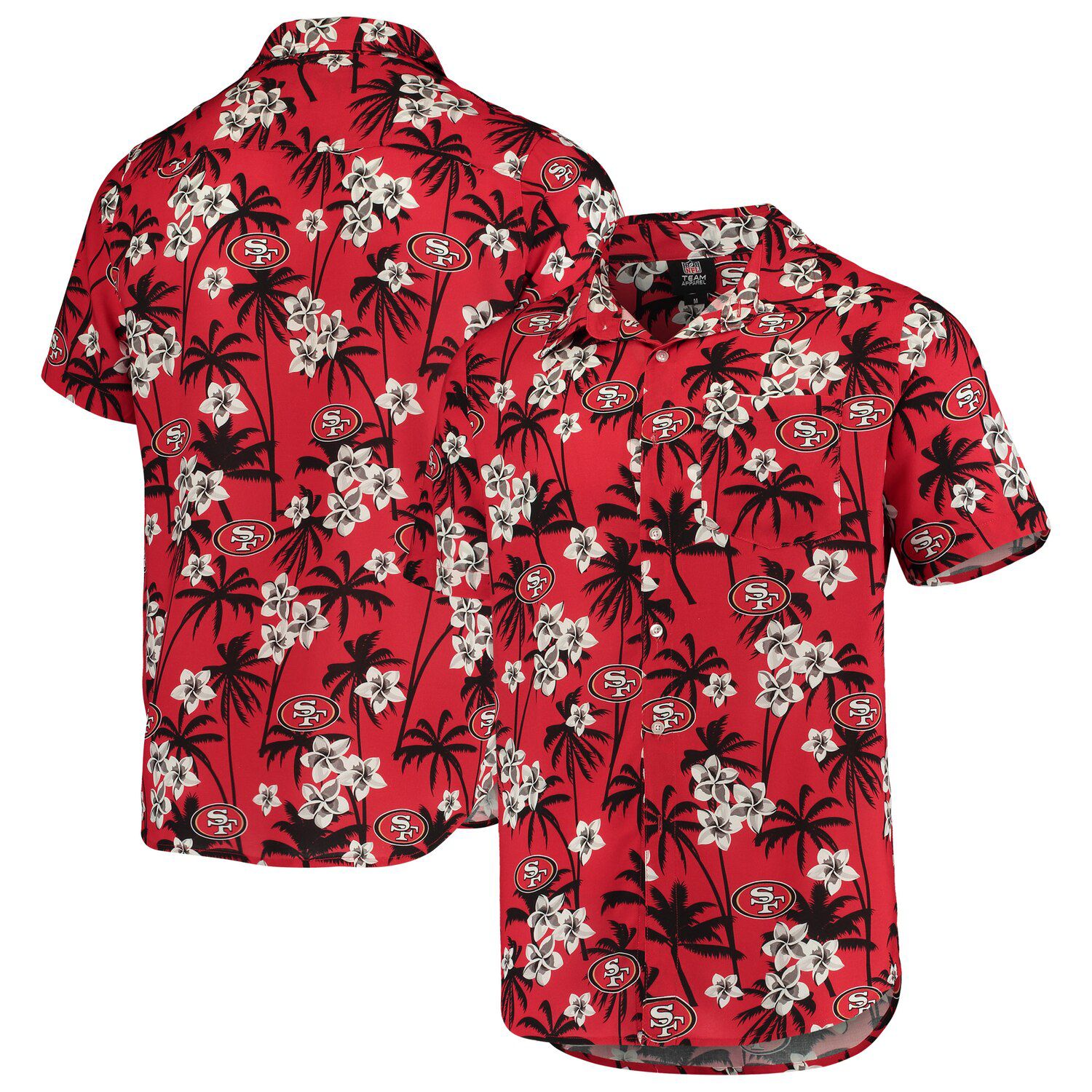 49ers button up jersey