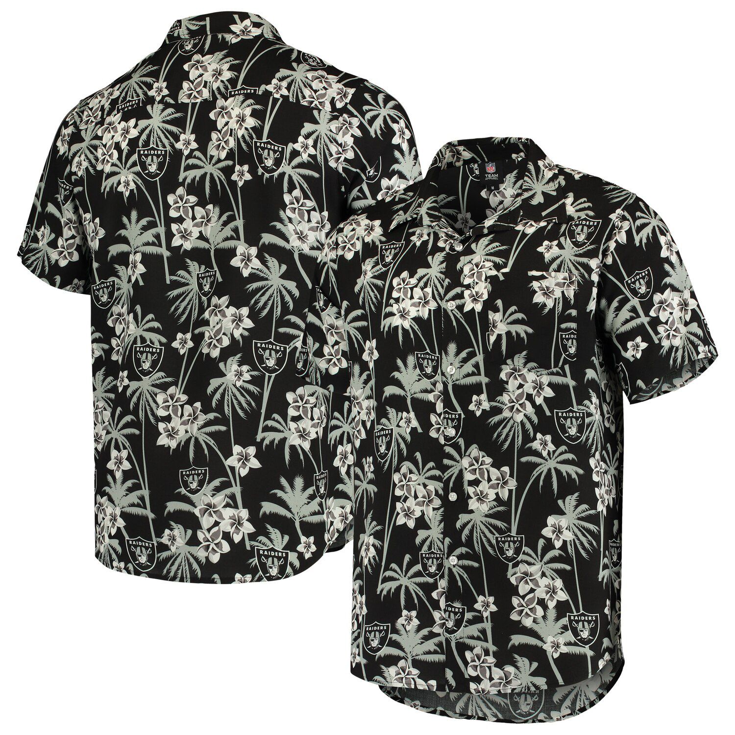 raiders floral shirt