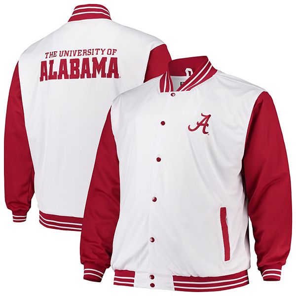 Alabama Crimson Tide Red Letterman Jacket | ubicaciondepersonas.cdmx.gob.mx