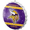 Minnesota Vikings Distressed Logo Bottle Cap Sign