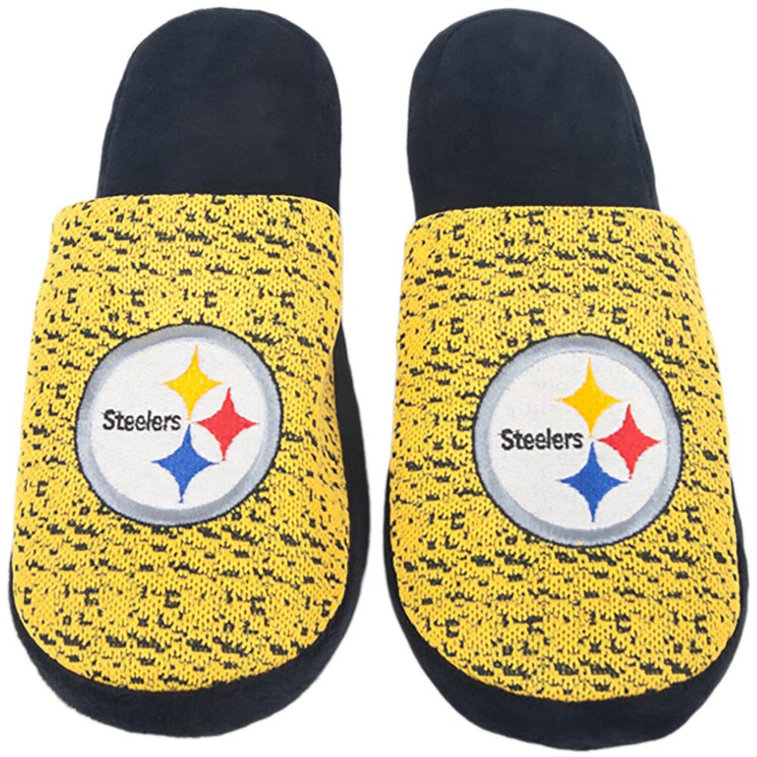 steelers slippers mens