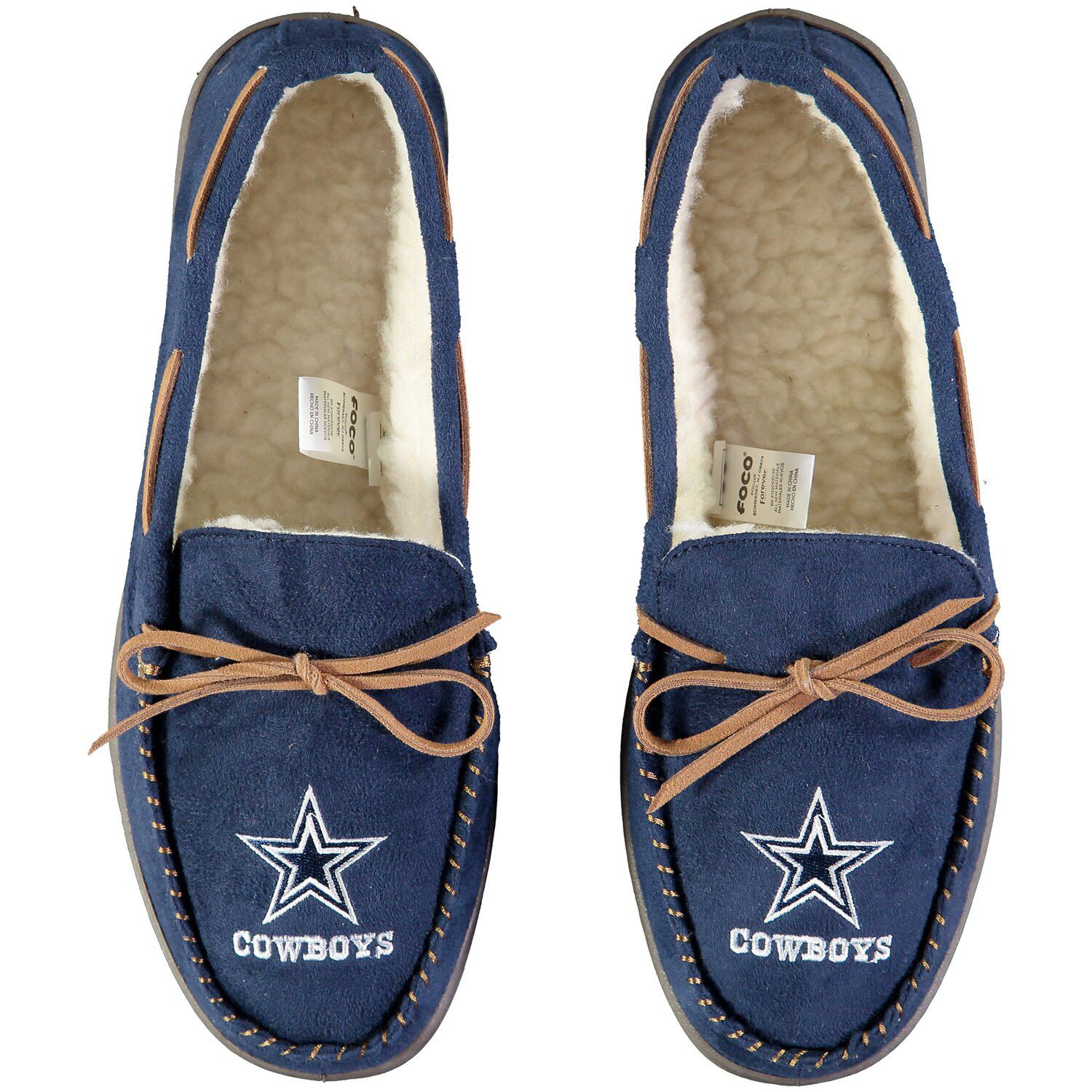 dallas cowboys mens slippers