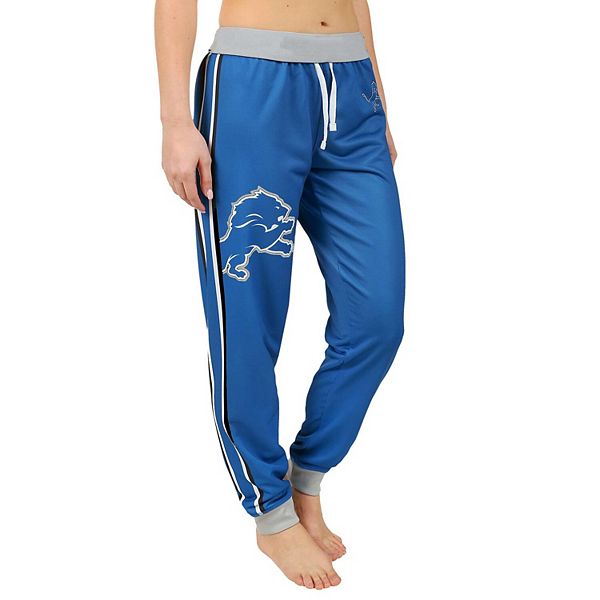 Women's Blue Detroit Lions Jogger Pant