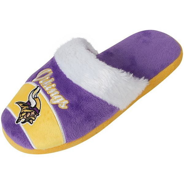 Minnesota Vikings FOCO Scuff Slide Slippers