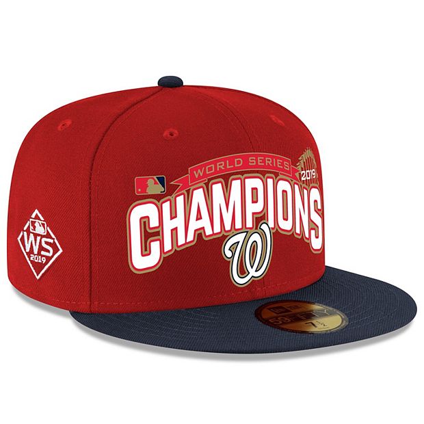 Men's Washington Nationals New Era Navy/Red 2019 World Series