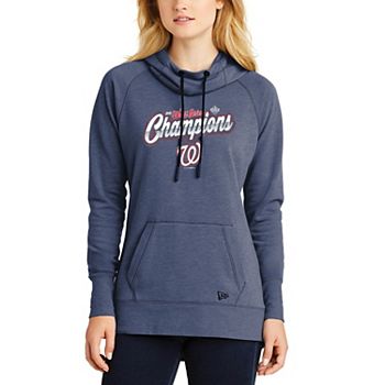Women S New Era Navy Washington Nationals 2019 World Series Champions Contemporary Pullover Hoodie