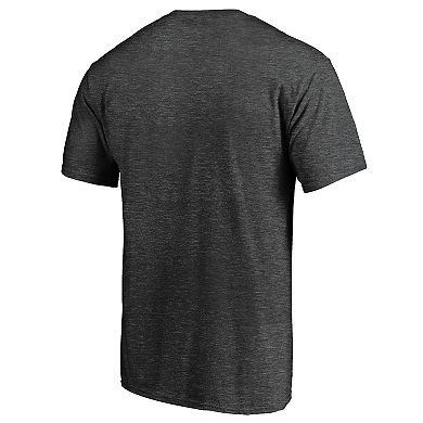 Men's Majestic Heathered Charcoal Chicago Bears Showtime Plaque T-Shirt