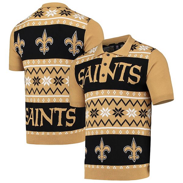 New Orleans Saints Cutter & Buck Advantage Tri-Blend Pique Mens Polo