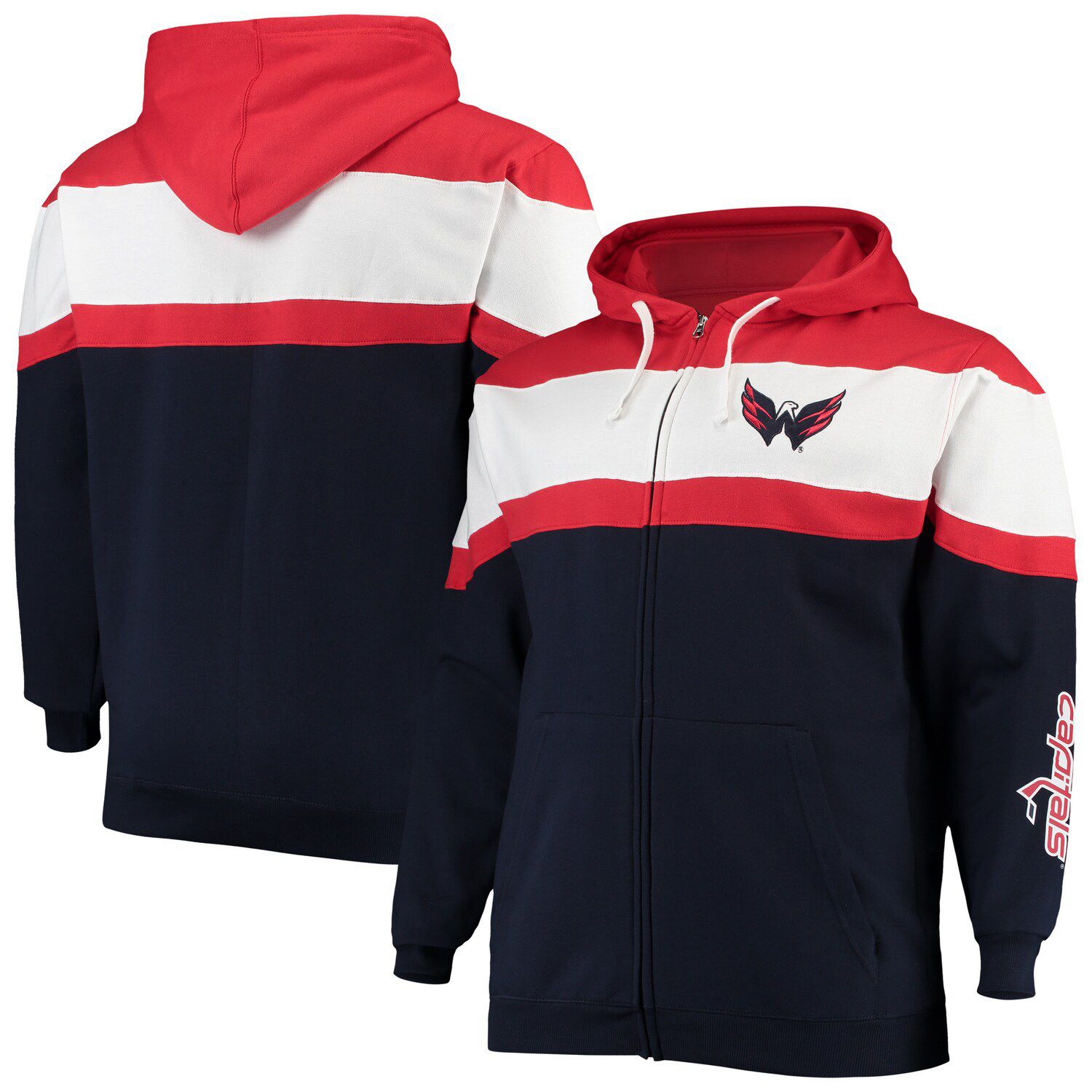 capitals jersey hoodie