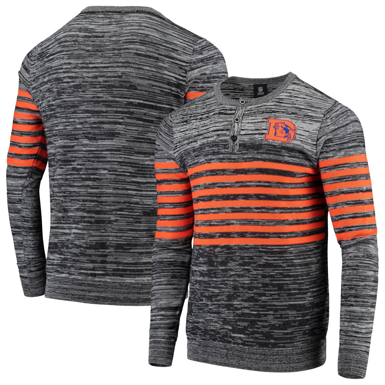 denver broncos men's long sleeve shirt