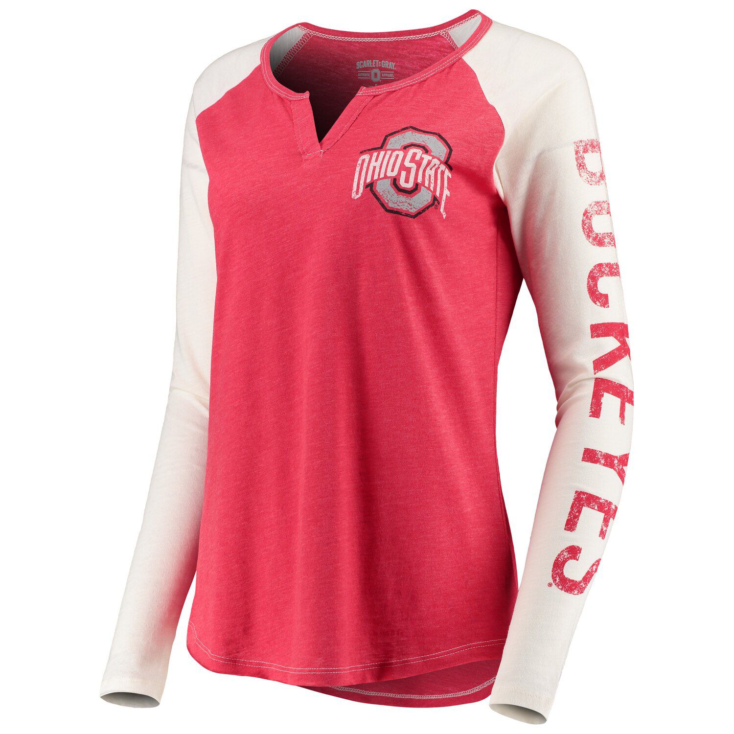 ohio state raglan