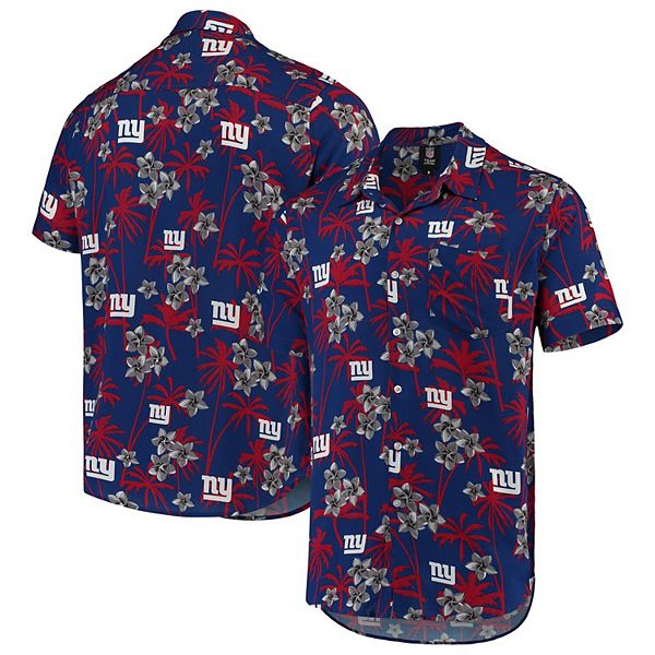 Men's Red Kansas City Chiefs Floral Woven Button-Up Shirt