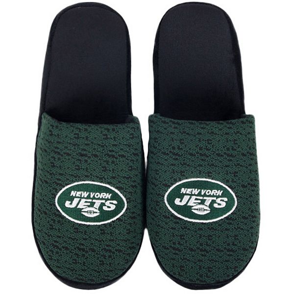 New York Jets Colorblock Big Logo Slippers