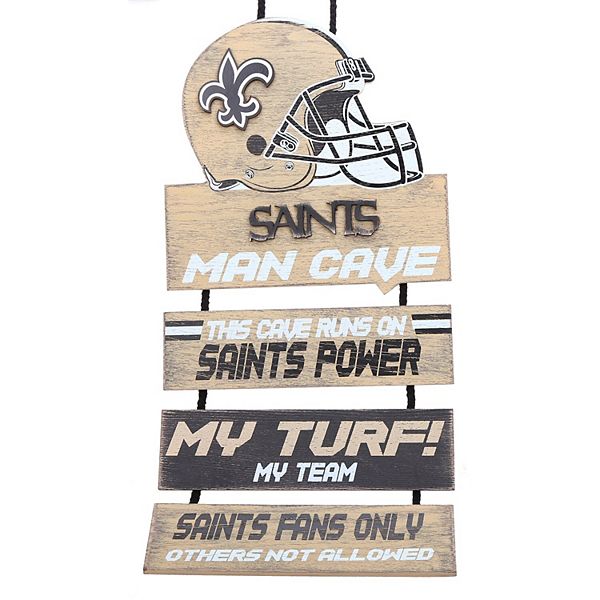 New Orleans Saints Fan Man Cave Banner Flag