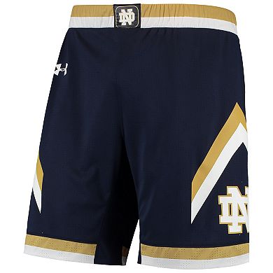 Men's Under Armour Navy Notre Dame Fighting Irish Replica Basketball Short