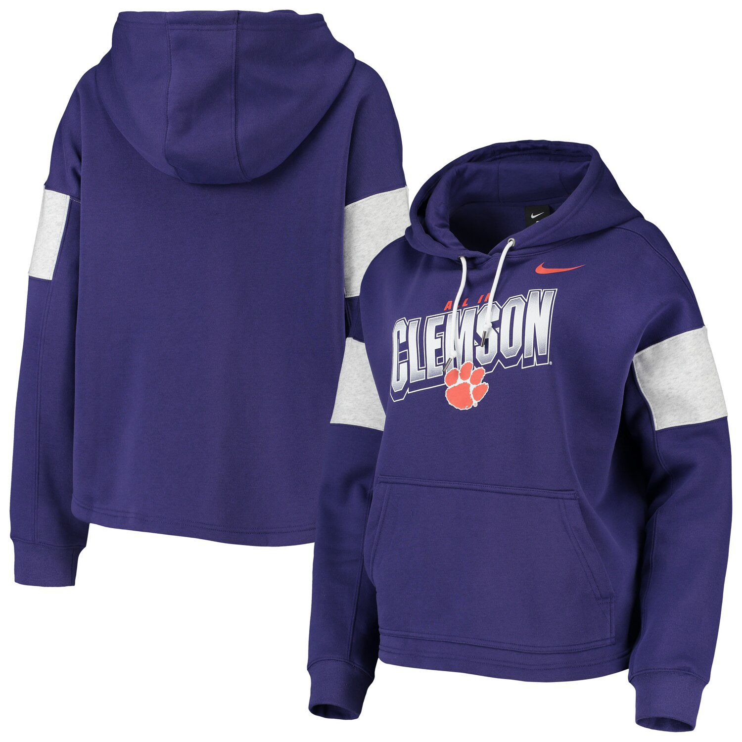 nike purple pullover