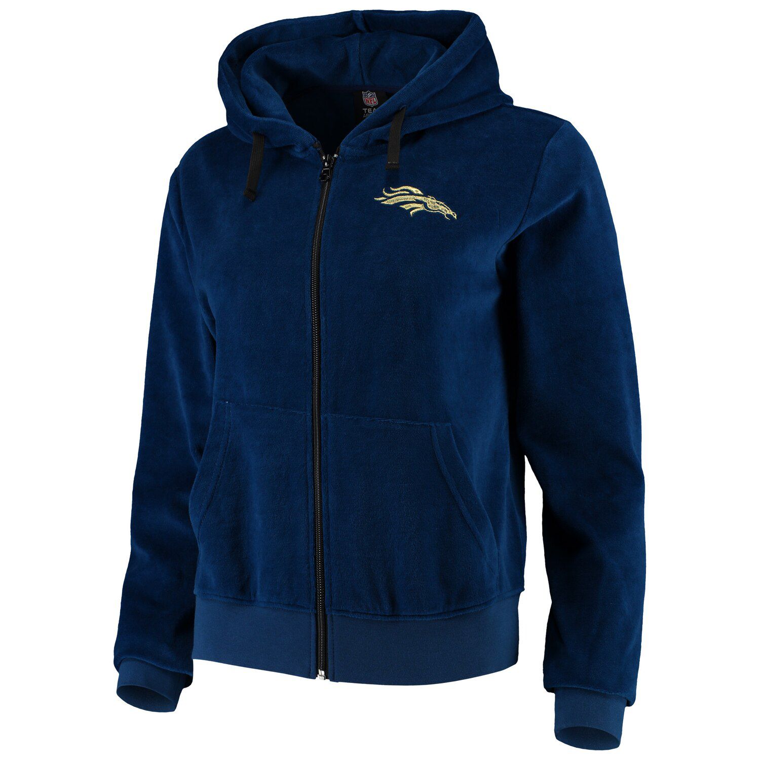 denver broncos full zip hoodie