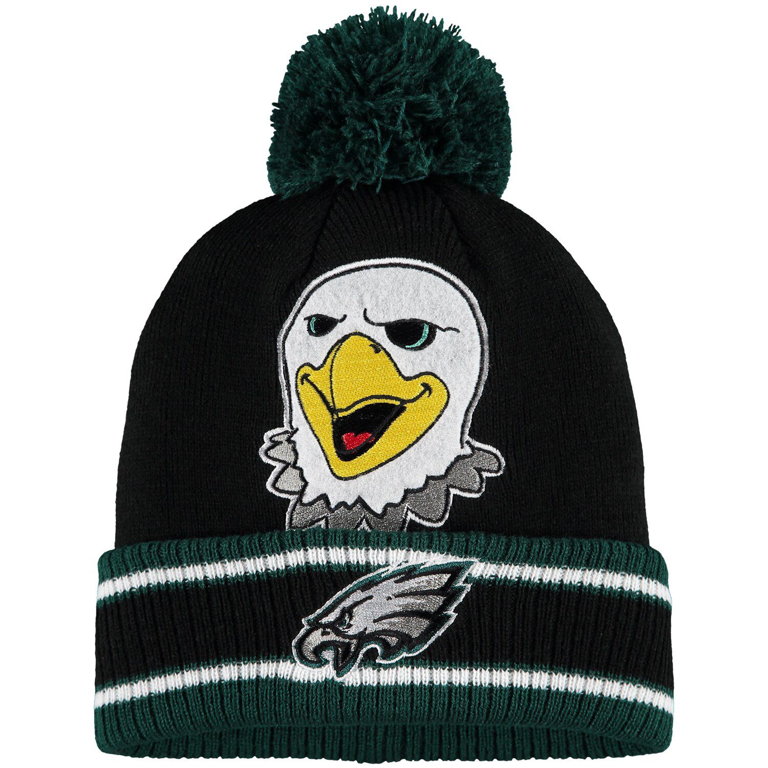 eagles pom pom hat